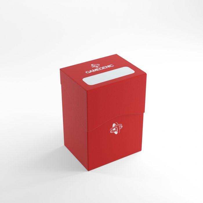 Deck Box Gamegenic Deck Holder 80+ Red – Per Carte TCG