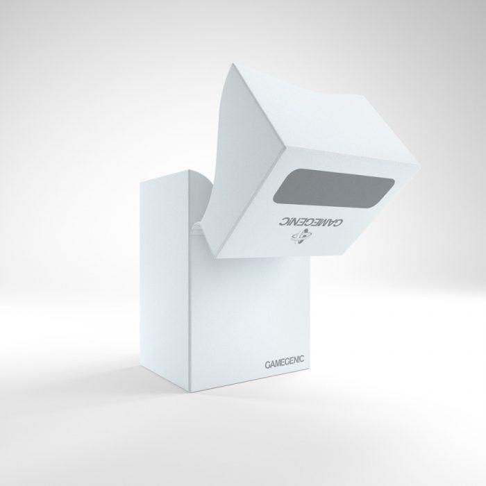 Deck Box Gamegenic Deck Holder 80+ White – Per Carte TCG