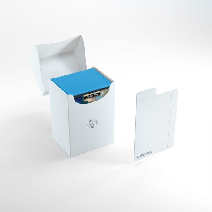 Deck Box Gamegenic Deck Holder 80+ White – Per Carte TCG