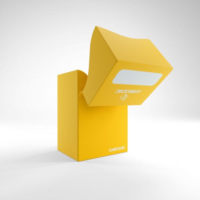 Deck Box Gamegenic Deck Holder 80+ Yellow – Per Carte TCG