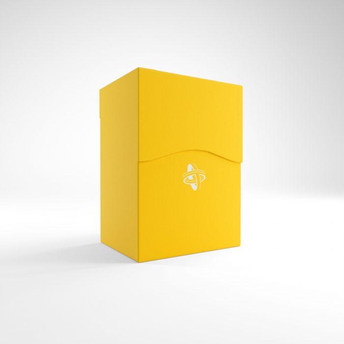 Deck Box Gamegenic Deck Holder 80+ Yellow – Per Carte TCG