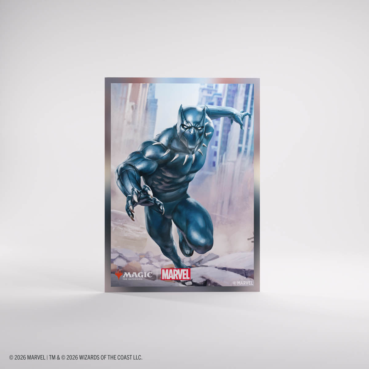 Gamegenic – Magic: The Gathering x Marvel Super Heroes Premium Art Sleeves – Black Panther (105)