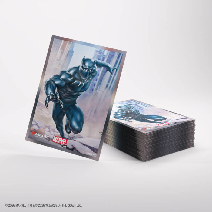 Gamegenic – Magic: The Gathering x Marvel Super Heroes Premium Art Sleeves – Black Panther (105)