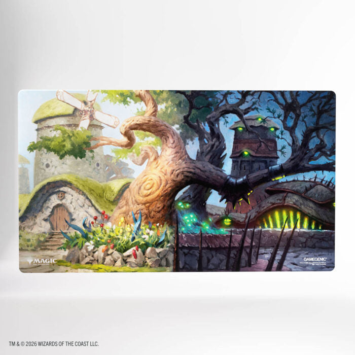 Gamegenic – Magic The Gathering x Lorwyn Eclipsed Shiny Playmat – Temple Garden