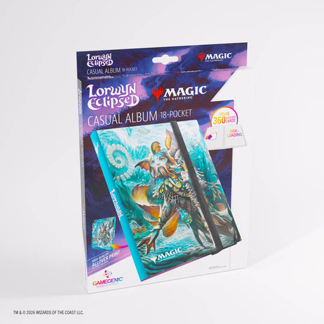 Gamegenic Zip-Up Album 18-Pocket – Magic: The Gathering x Lorwyn Eclipsed – Sygg, Wanderwine Wisdom