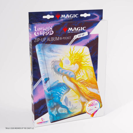 Gamegenic Zip-Up Album 18-Pocket – Magic: The Gathering x Lorwyn Eclipsed – Celestial Reunion