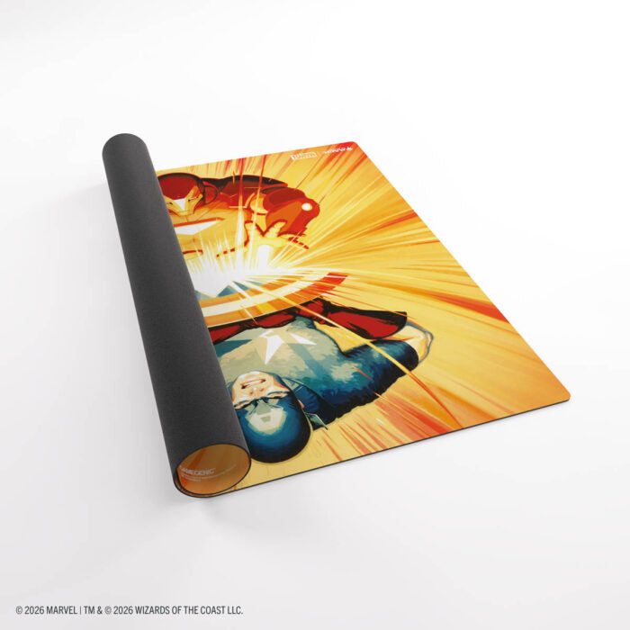 Gamegenic – Magic The Gathering x Marvel Super Heroes Prime 2-Player Playmat – Iron Man/Captain America