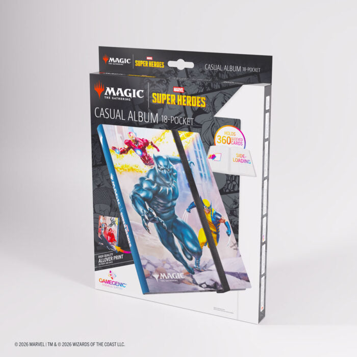 Gamegenic Casual Album 18-Pocket – Magic The Gathering x Marvel Super Heroes