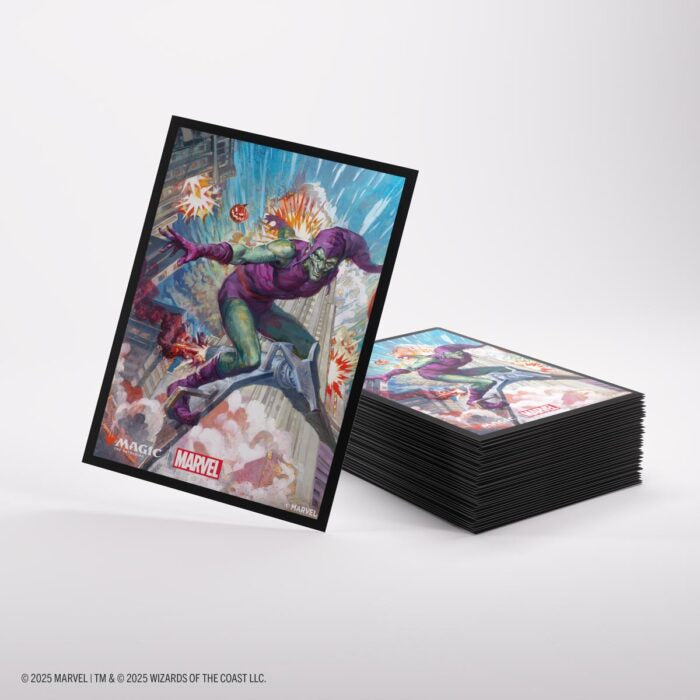 Gamegenic – Magic The Gathering x Spider-Man Premium Art Sleeves – “Green Goblin” (105)