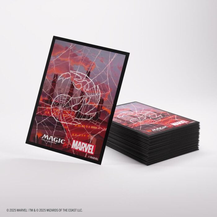 Gamegenic – Magic The Gathering x Spider-Man Premium Art Sleeves – “Spider-Man Mountain” (105)