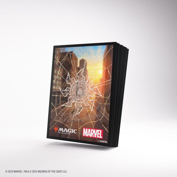 Gamegenic – Magic The Gathering x Spider-Man Premium Art Sleeves – “Spider-Man Plains” (105)