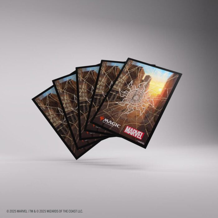 Gamegenic – Magic The Gathering x Spider-Man Premium Art Sleeves – “Spider-Man Plains” (105)