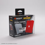 Gamegenic – Magic: The Gathering x Marvel Super Heroes Premium Double Sleeving Pack – Comic Burst Red (105+105)