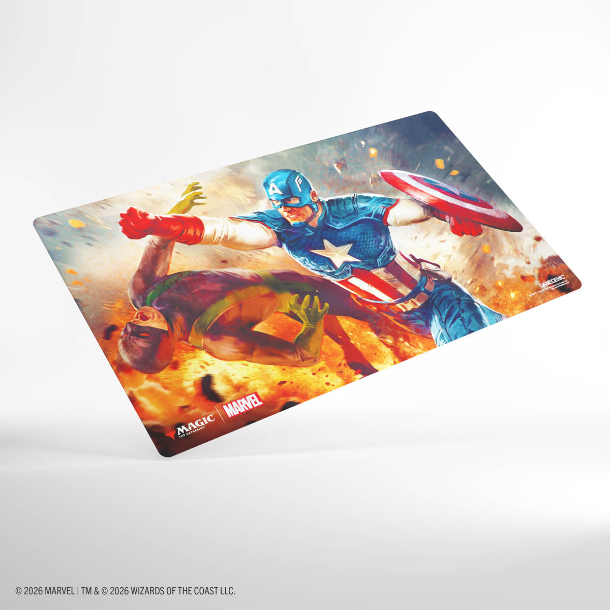 Gamegenic – Magic The Gathering x Marvel Super Heroes Prime Playmat – “Captain America, Super-Soldier”