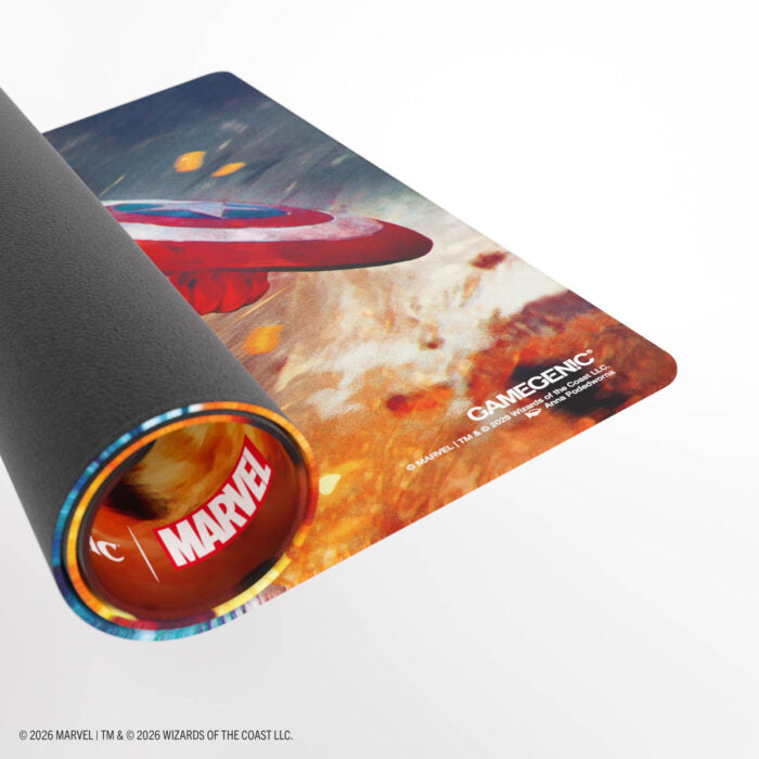 Gamegenic – Magic The Gathering x Marvel Super Heroes Prime Playmat – “Captain America, Super-Soldier”