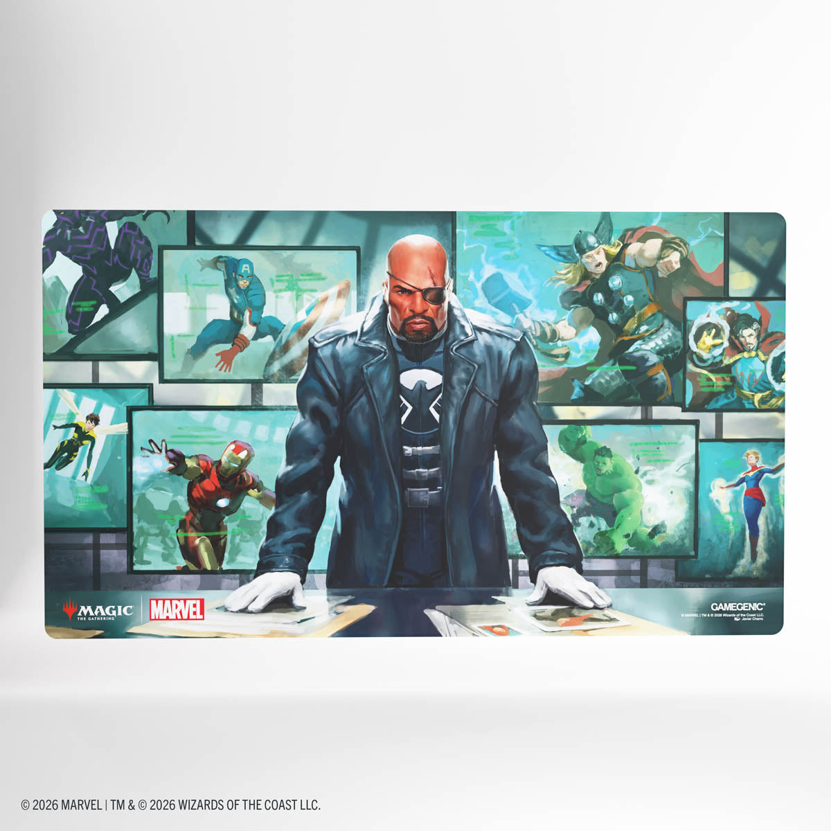 Gamegenic – Magic The Gathering x Marvel Super Heroes Prime Playmat – “Director Nick Fury”