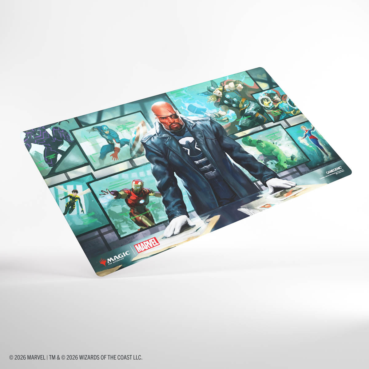 Gamegenic – Magic The Gathering x Marvel Super Heroes Prime Playmat – “Director Nick Fury”