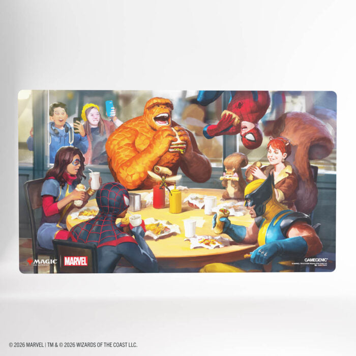 Gamegenic – Magic The Gathering x Marvel Super Heroes Prime Playmat – “Heroic Feast”