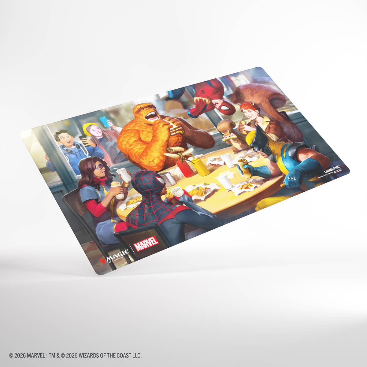 Gamegenic – Magic The Gathering x Marvel Super Heroes Prime Playmat – “Heroic Feast”