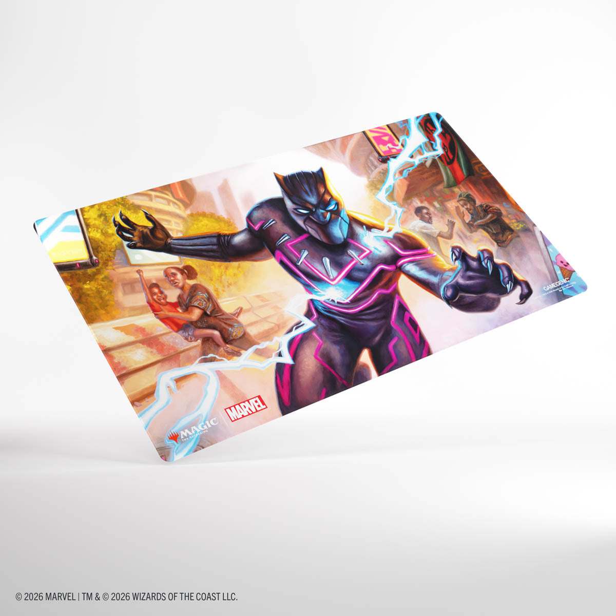 Gamegenic – Magic The Gathering x Marvel Super Heroes Shiny Playmat – “Striking Black Panther”