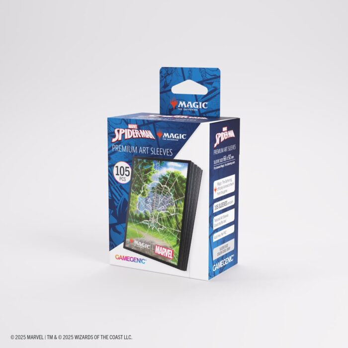 Gamegenic – Magic The Gathering x Spider-Man Premium Art Sleeves – “Spider-Man Forest” (105)