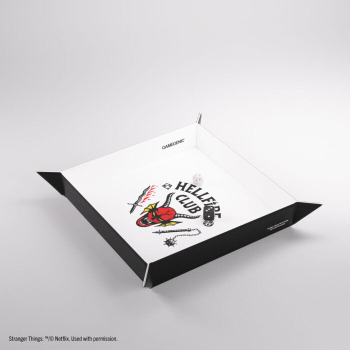 Gamegenic – Hellfire Club Magnetic Dice Tray – Vassoio dadi magnetico reversibile