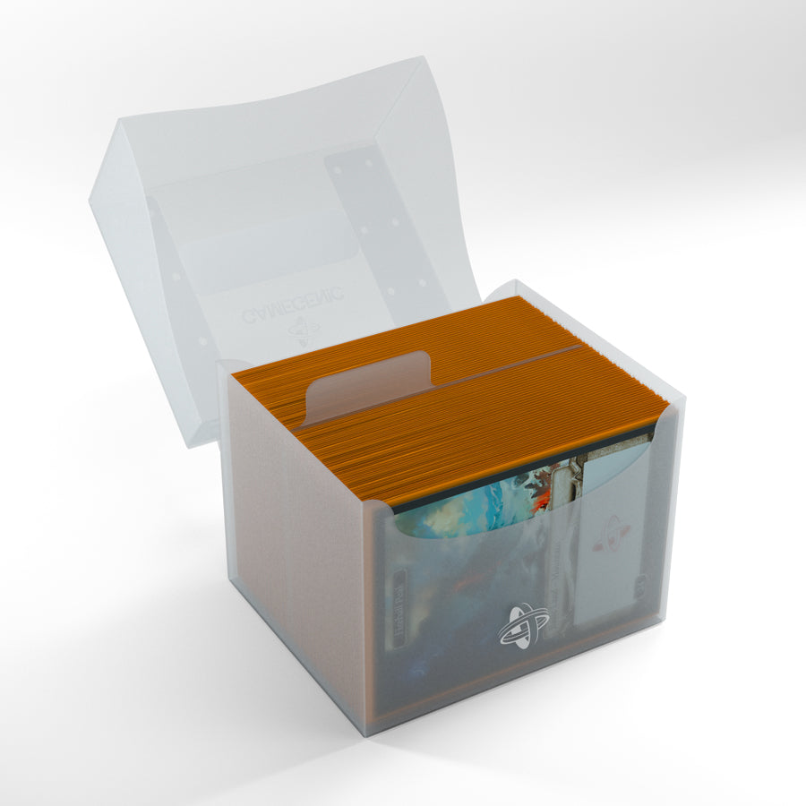Deck Box Gamegenic Side Holder 100+ XL Clear – Per Carte TCG / Commander