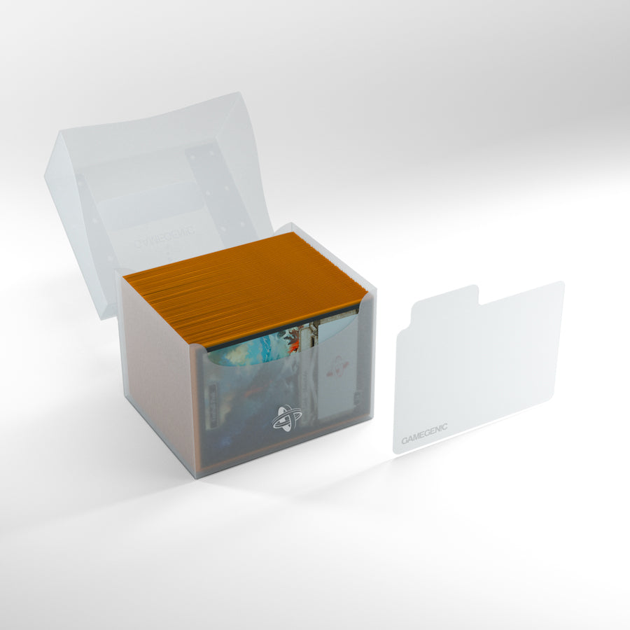 Deck Box Gamegenic Side Holder 100+ XL Clear – Per Carte TCG / Commander