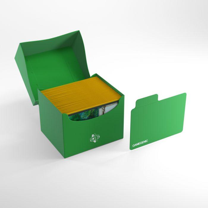 Deck Box Gamegenic Side Holder 100+ XL Green – Per Carte TCG / Commander