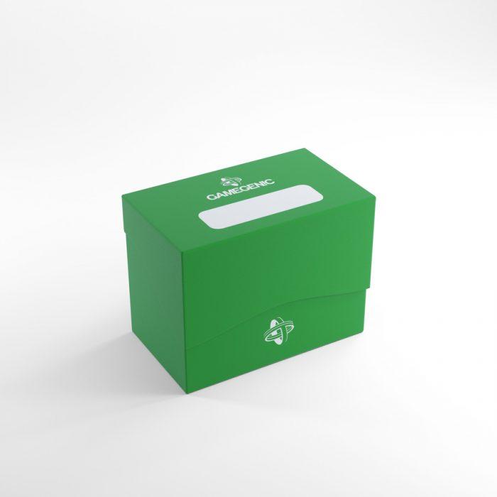 Deck Box Gamegenic Side Holder 80+ Green – Per Carte TCG