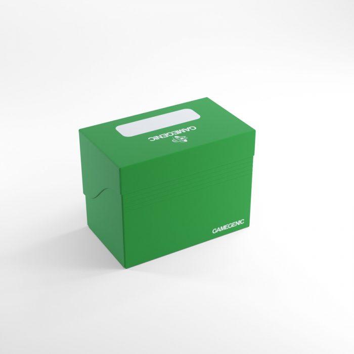 Deck Box Gamegenic Side Holder 80+ Green – Per Carte TCG