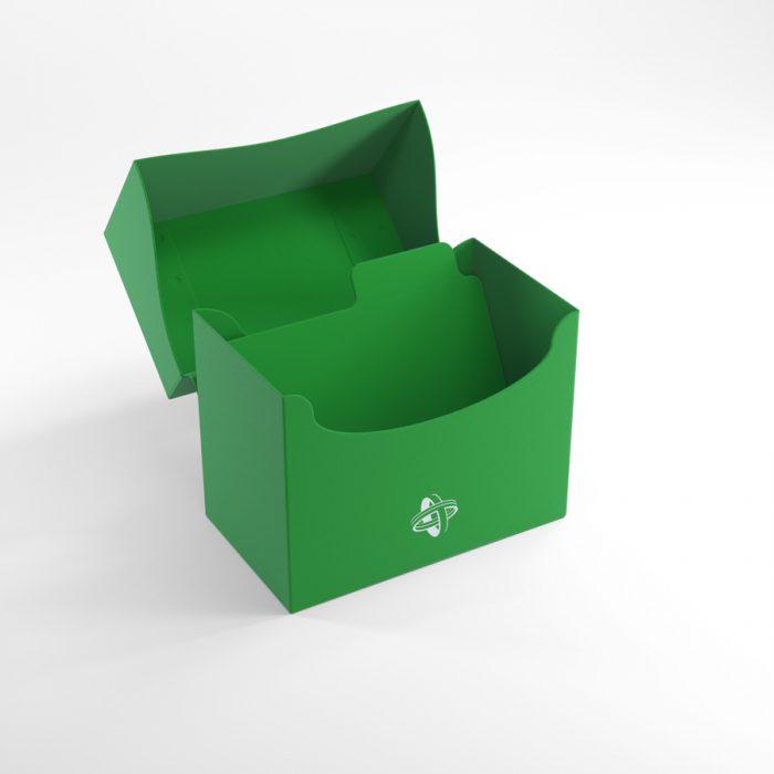 Deck Box Gamegenic Side Holder 80+ Green – Per Carte TCG
