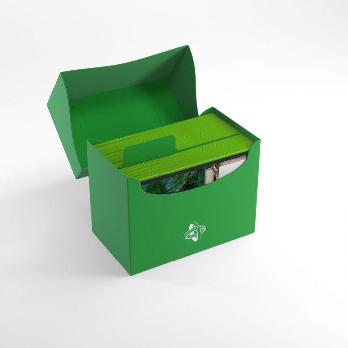 Deck Box Gamegenic Side Holder 80+ Green – Per Carte TCG