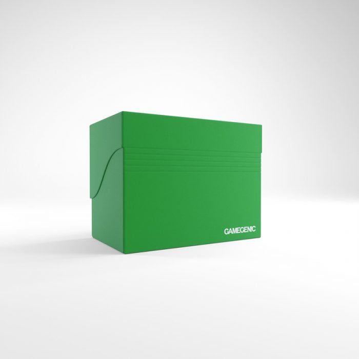 Deck Box Gamegenic Side Holder 80+ Green – Per Carte TCG