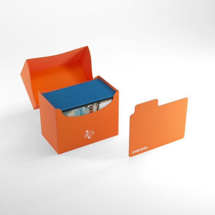 Deck Box Gamegenic Side Holder 80+ Orange – Per Carte TCG