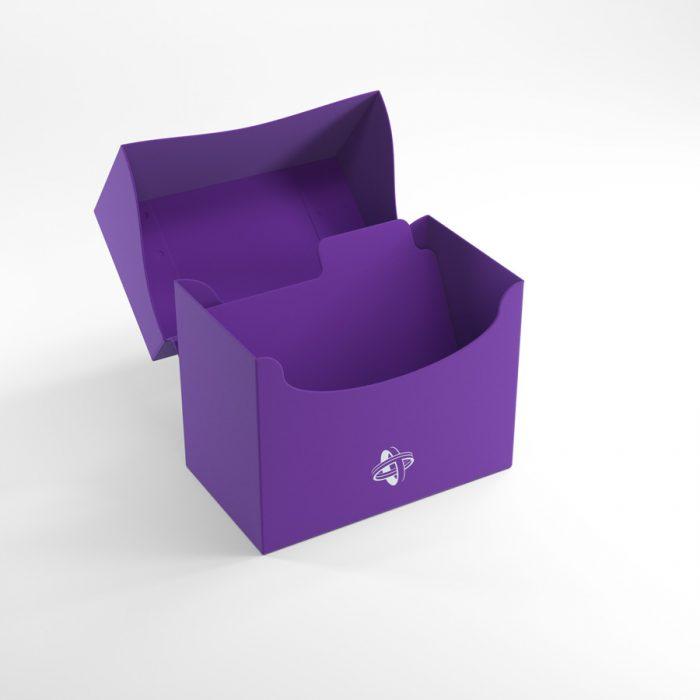 Deck Box Gamegenic Side Holder 80+ Purple – Per Carte TCG