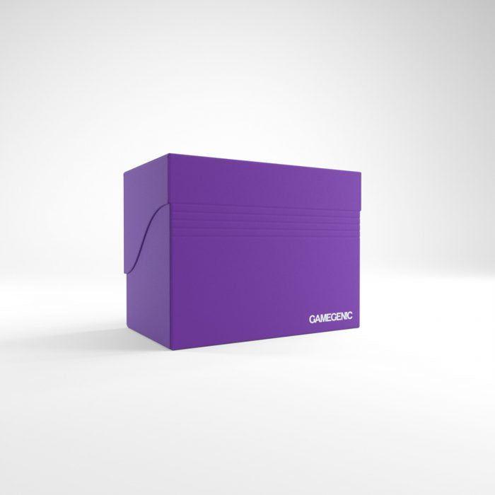 Deck Box Gamegenic Side Holder 80+ Purple – Per Carte TCG