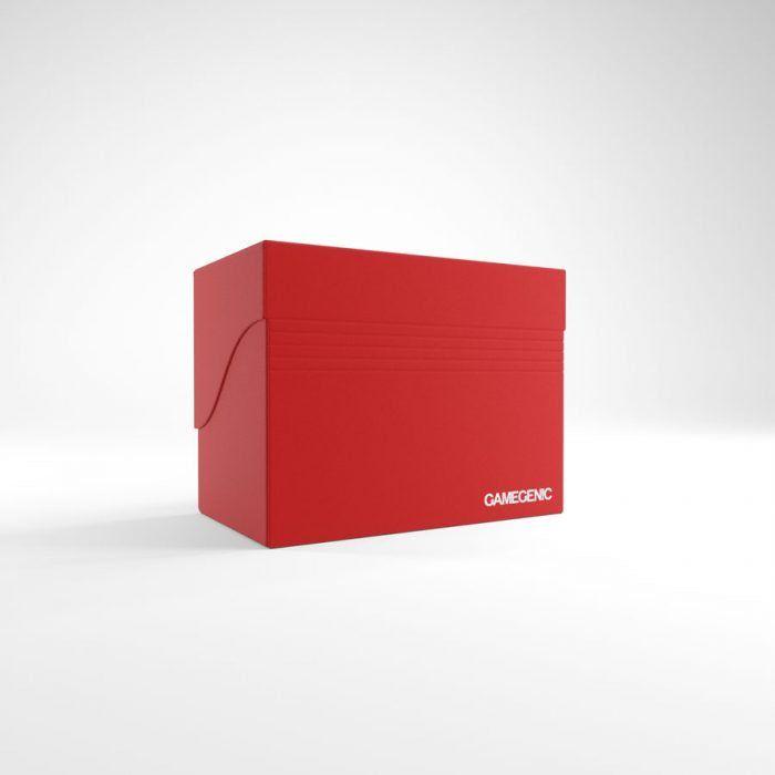 Deck Box Gamegenic Side Holder 80+ Red – Per Carte TCG