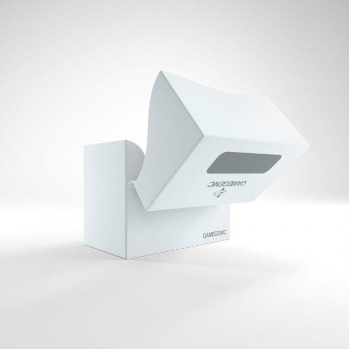 Deck Box Gamegenic Side Holder 80+ White – Per Carte TCG