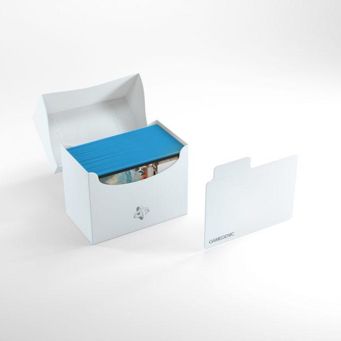 Deck Box Gamegenic Side Holder 80+ White – Per Carte TCG