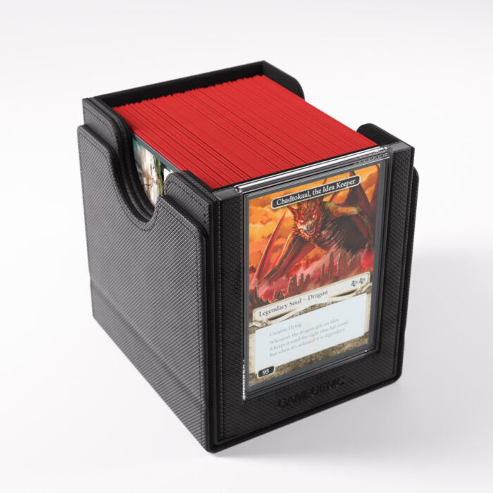 Deck Box Gamegenic Sidekick PRO 100+ XL Convertible Black – Per Carte TCG / Commander