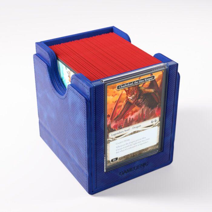Deck Box Gamegenic Sidekick PRO 100+ XL Convertible Blue – Per Carte TCG / Commander