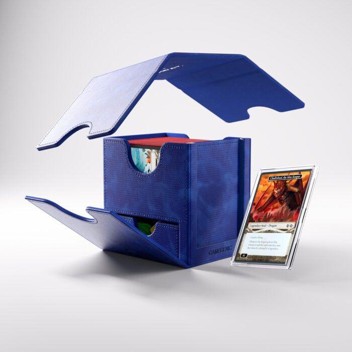 Deck Box Gamegenic Sidekick PRO 100+ XL Convertible Blue – Per Carte TCG / Commander