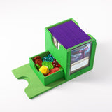 Deck Box Gamegenic Sidekick PRO 100+ XL Convertible Green – Per Carte TCG / Commander