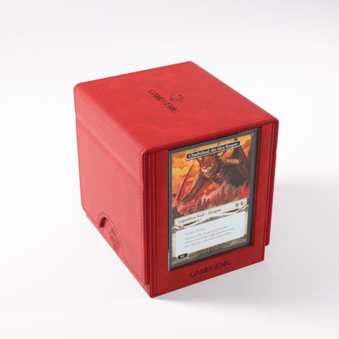 Deck Box Gamegenic Sidekick PRO 100+ XL Convertible Red – Per Carte TCG / Commander