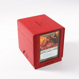Deck Box Gamegenic Sidekick PRO 100+ XL Convertible Red – Per Carte TCG / Commander