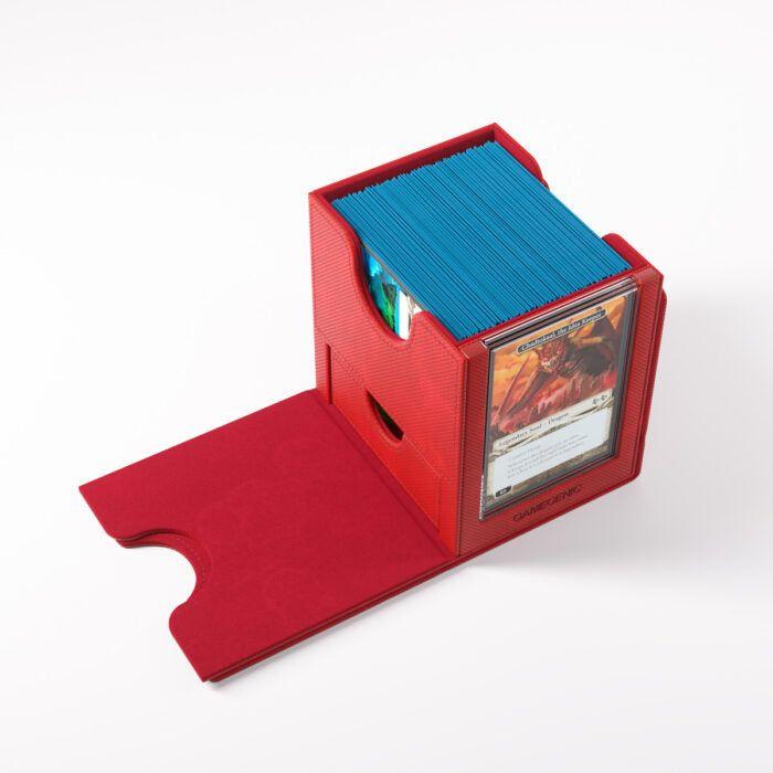 Deck Box Gamegenic Sidekick PRO 100+ XL Convertible Red – Per Carte TCG / Commander