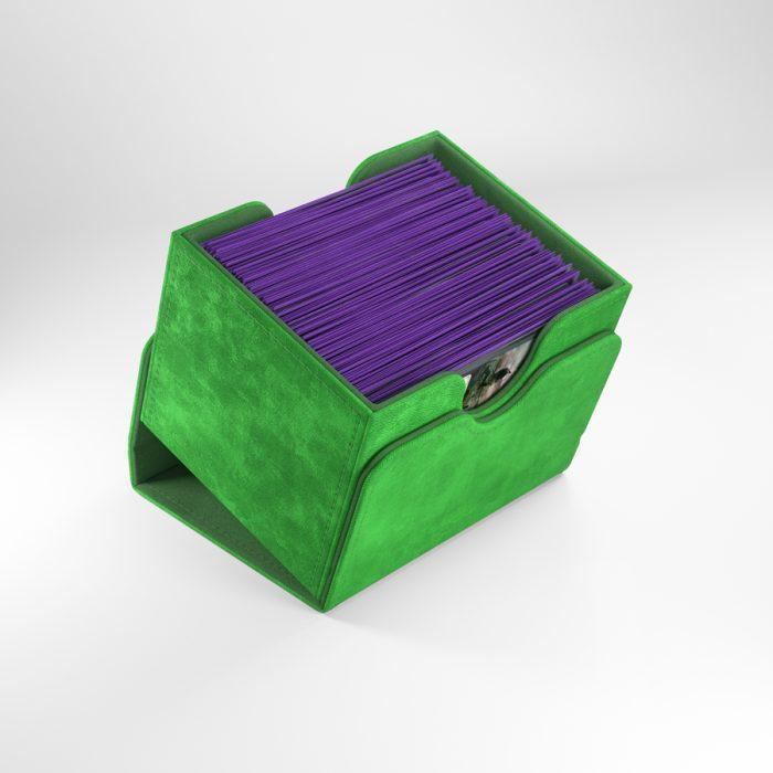 Deck Box Gamegenic Sidekick 100+ XL Convertible Green – Per Carte TCG / Commander