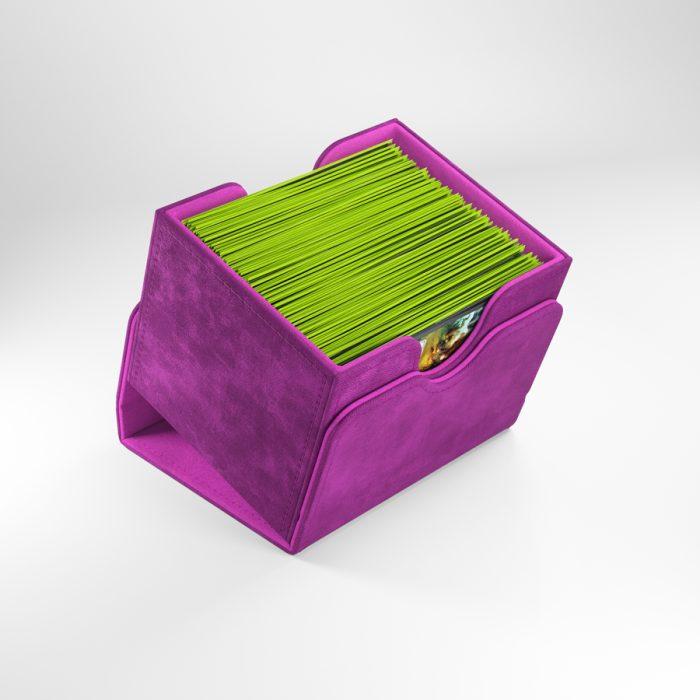 Deck Box Gamegenic Sidekick 100+ XL Convertible Purple – Per Carte TCG / Commander