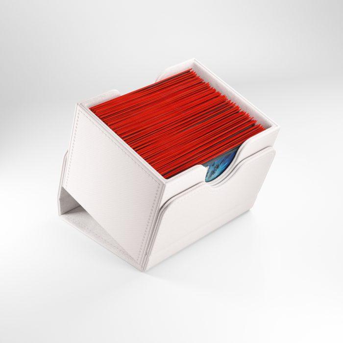 Deck Box Gamegenic Sidekick 100+ XL Convertible White – Per Carte TCG / Commander
